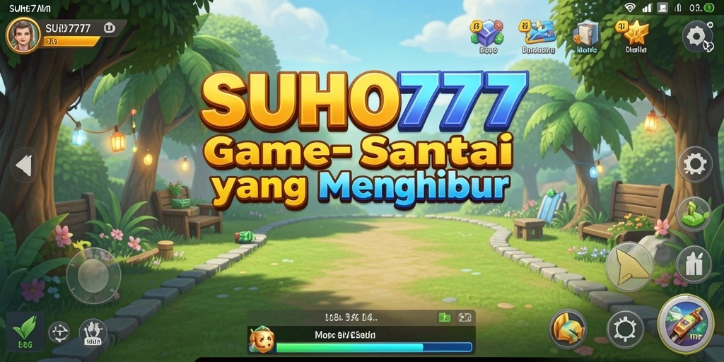 Screenshot utama gameplay SUHU777 yang santai dan menghibur.